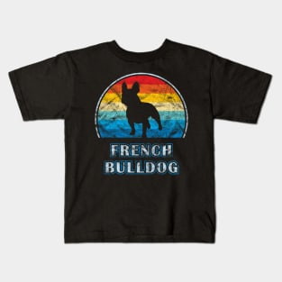 French Bulldog Vintage Design Dog Kids T-Shirt